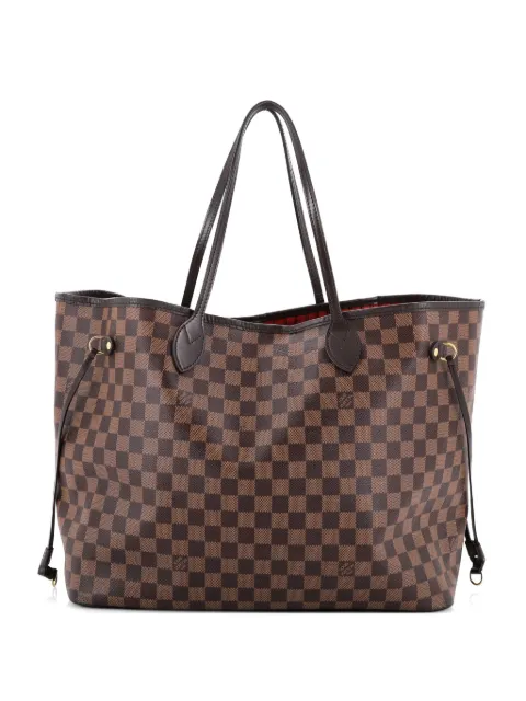 Louis Vuitton Pre-Owned Neverfull Damier GM tote bag Brown QXSIG7EX11BL3IBH