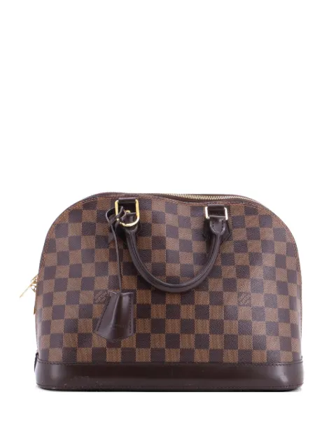 Louis Vuitton Pre-Owned Alma Handbag Damier PM satchel Brown PF5KNVF8GZHN4MWC