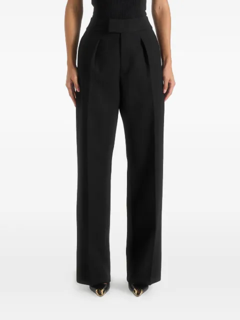 Manière De Voir Elsa high waisted tailored trousers Black WMN3958