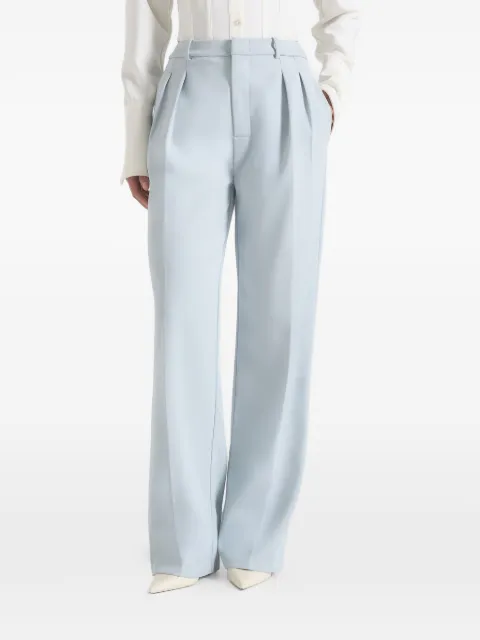 Manière De Voir Julie tailored twin pleat trousers Blue WMN41535