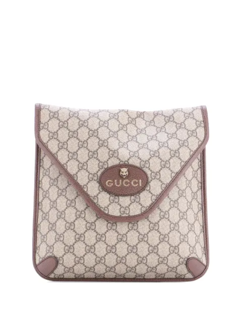 Gucci Pre-Owned Neo Vintage Envelope Messenger GG Coated Canvas Medium crossbody bag Brown 7HCQ3NWFVW9G9Q66