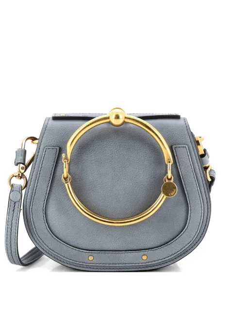 Chloé Pre-Owned Nile Leather Mini crossbody bag Green 4F8FP3PVL4A4OTR2