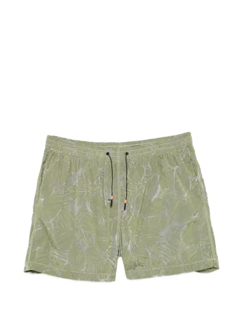 RRD leaf-print drawstring shorts Green 2635127