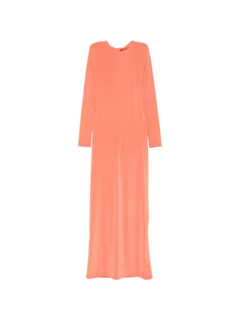 Raquel Diniz Carolyne twist-detail open-back maxi dress Orange 5L03171MUV000100000
