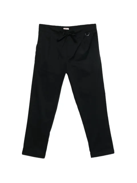 OFFICINA 36 drawstring pocket trousers Black 0273300528