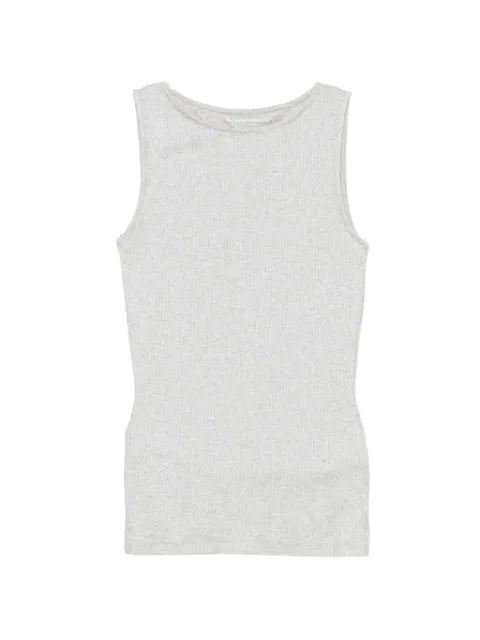 Majestic Filatures scoop-neck tank top Grey E26M014FDE224