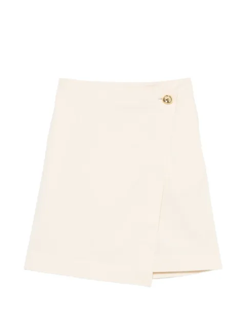 JOSEPH button-detail wrap skirt Neutrals JF0097610287