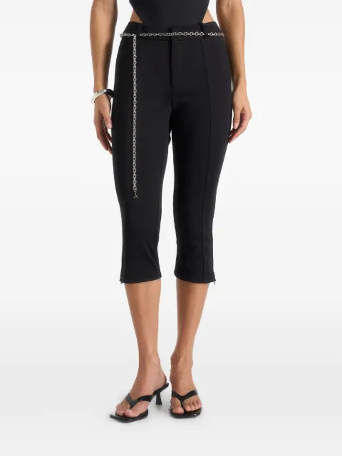 Manière De Voir Una capri leggings with chain Black WMN4475