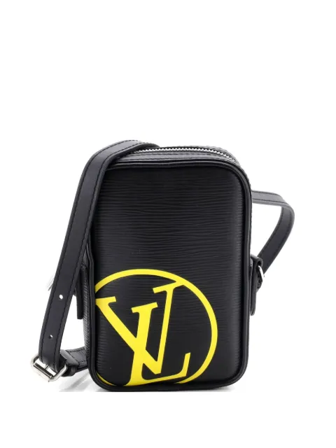 Louis Vuitton Pre-Owned Danube Handbag Initials Epi Leather PPM crossbody bag Black 29VVILG9FJHBKZIW