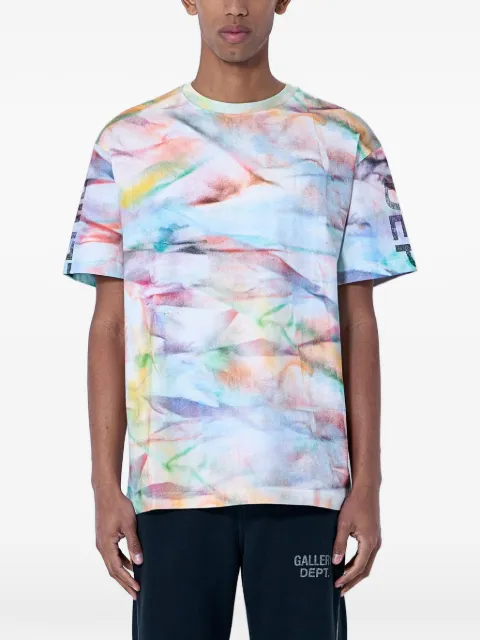 GALLERY DEPT. abstract-print cotton T-shirt Blue TOP040