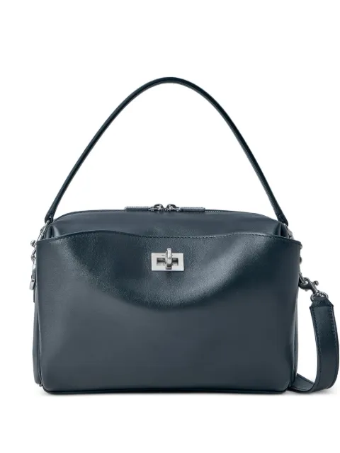 Balenciaga Rodeo Camera twist-lock structured messenger bag Black 8455912AA4U1000