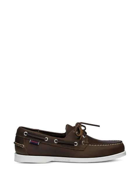 Sebago Docksides Portland boat shoes Brown 7111MIW900
