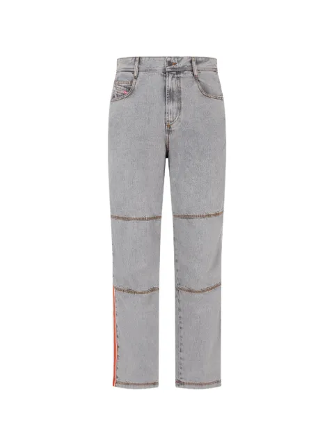 Diesel contrast-stitch side-stripe jeans Grey A069290ELAG