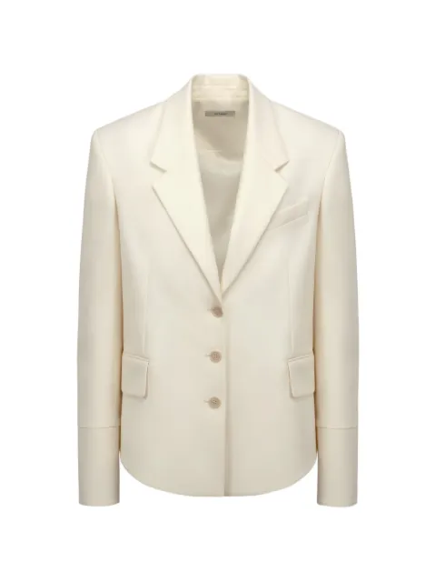 THE ARKOW Katherine single-breasted blazer Neutrals TAS001C
