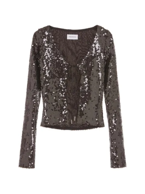 16Arlington Elin paillette-embellished cardigan Black T464SS2601