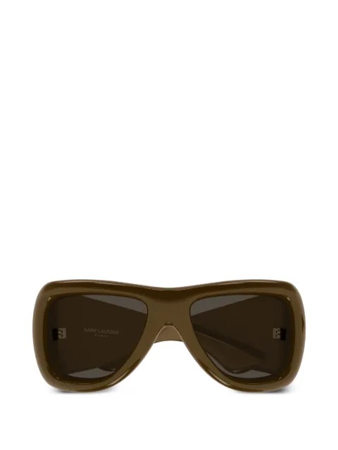 Saint Laurent Eyewear SL 902 Howl oversized-frame sunglasses Green SL902HOWL