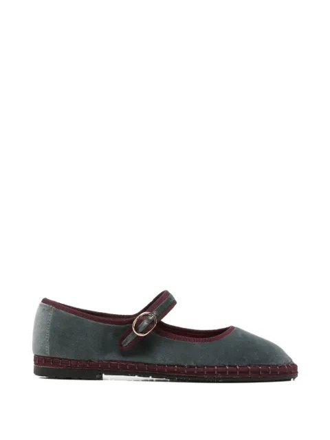 FLABELUS Georgina Mary Jane ballet flats Grey GEORGINA