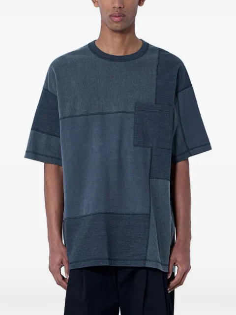 Comme des Garçons Homme patchwork chest-pocket T-shirt Grey HQT023