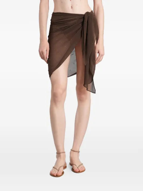 MC2 Saint Barth Sery wrap sarong Brown SRE00108787L