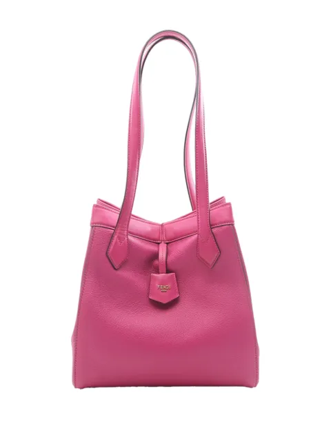 Fendi Pre-Owned 2010-2026 Leather Origami tote bag Pink 1KM01RD5KWE23G4Y