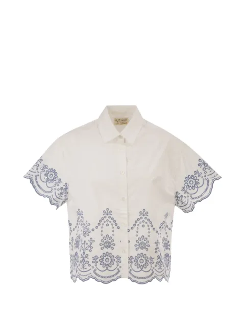 MC2 Saint Barth Clementine broderie-anglaise shirt White CEM0001