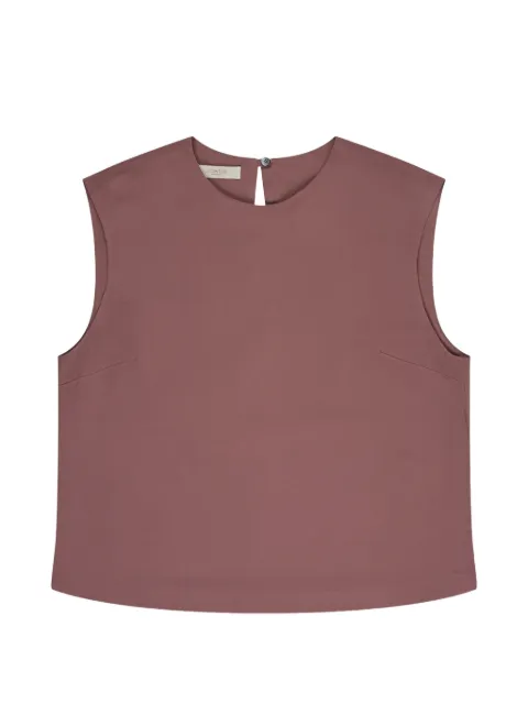 Glanshirt crew-neck blouse Pink 5S1023L8045