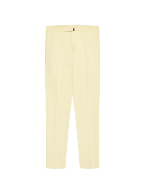 Incotex slim-fit trousers Yellow 1W003090478