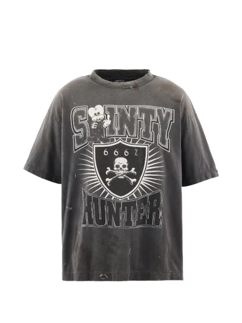 SAINT MXXXXXX Sainty Hunter graphic-print t-shirt Grey SMMK80000C29
