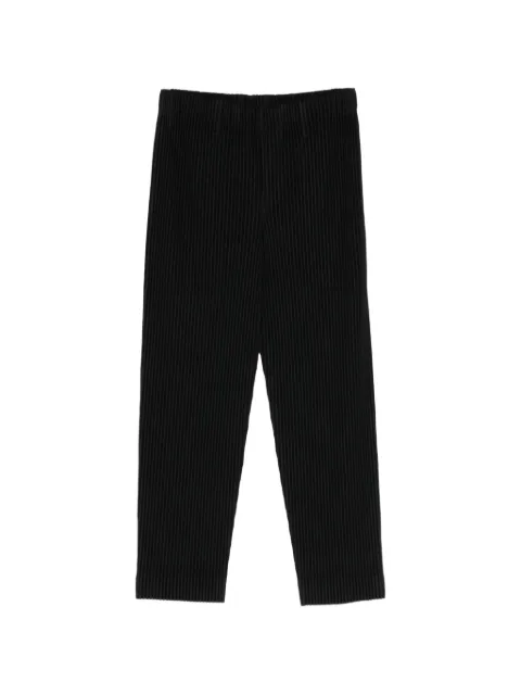 Homme Plissé Issey Miyake pleated trousers Black HP67JF550