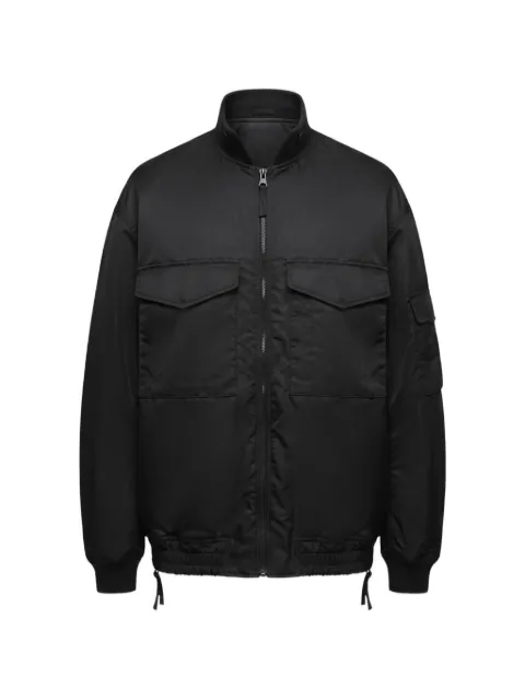 Comme des Garçons Homme zip-up pocket-detail jacket Black HQJ014