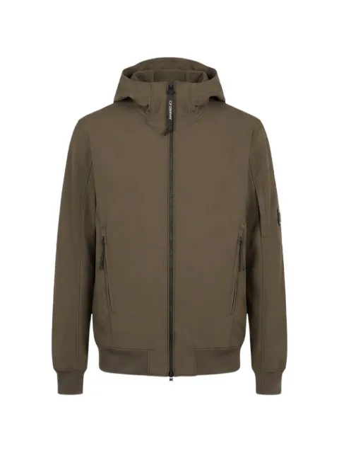 C.P. Company logo-detail bomber jacket Green CMOW729A005968A668