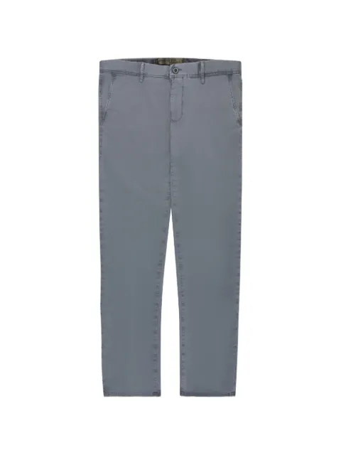 Incotex gabardine slim-fit trousers Grey 17S1009664A