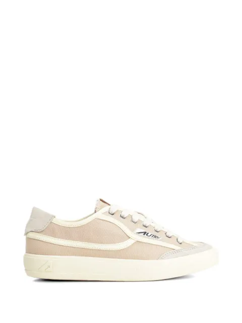 Autry Windscape panelled suede sneakers Neutrals SCLW