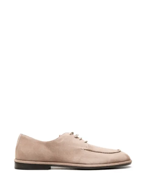 CHUCKIES suede derby shoes Neutrals U202SGL