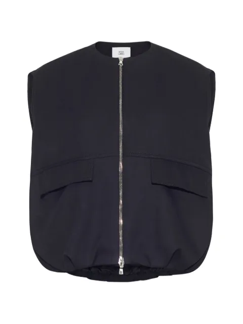 Adam Lippes Ryoshi zip-up vest Blue R26821TG