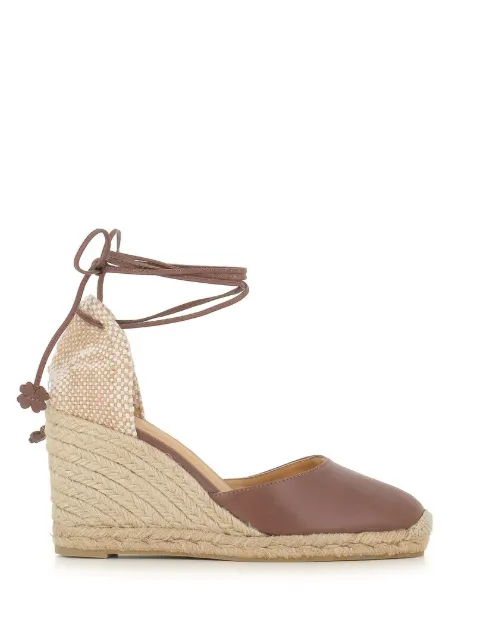 Castañer Carina wedge espadrilles Brown 026077