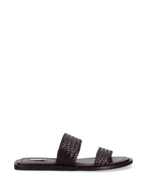 Gant woven double-strap sandals Brown 32561260