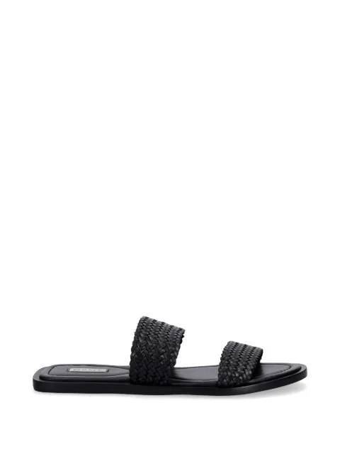 Gant double-strap flat sandals Black 32561260