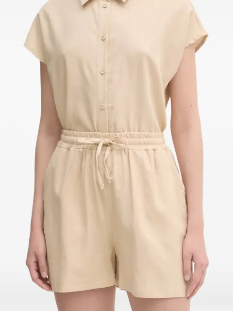 Gaudi drawstring-waist mini shorts Neutrals 611BD25046