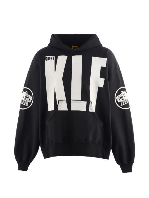SAINT MXXXXXX The KLF hoodie Black SM25FHR1C06BK
