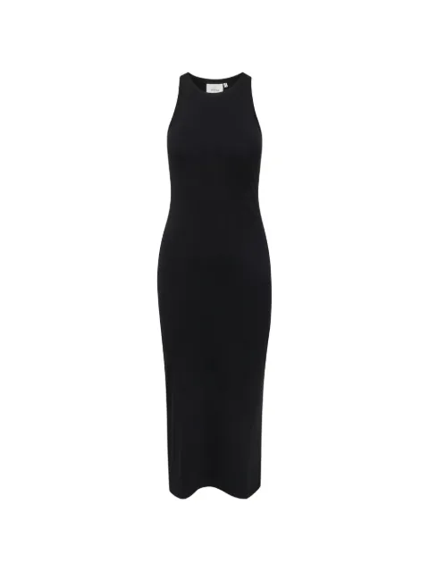 Gestuz DrewGZ ribbed-knit maxi dress Black 1090