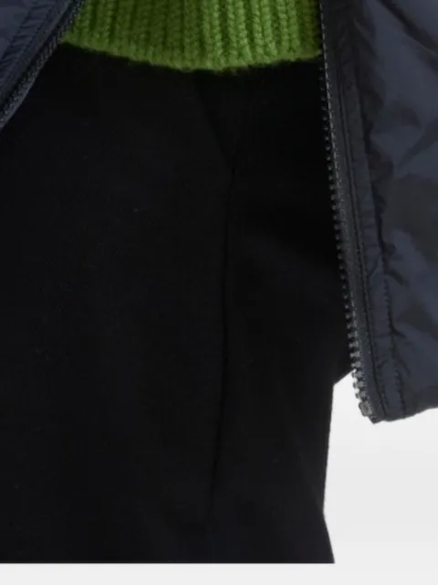 Yves Salomon A-line jacket Black 24WFM01576U04W