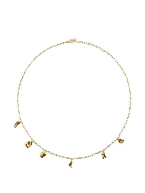 Monica Vinader Fragments asymmetrical necklace Gold GPNKFRA3NON
