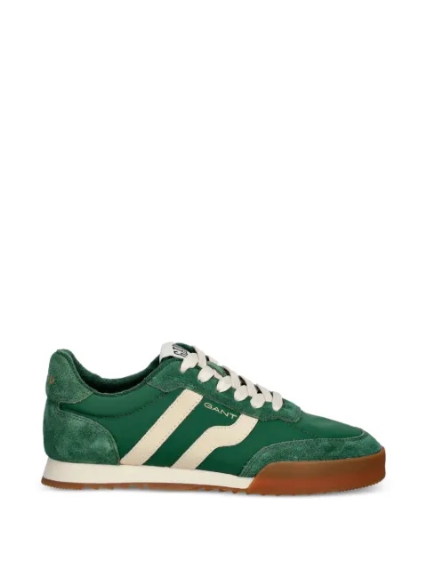 Gant logo-print sneakers Green 32633172