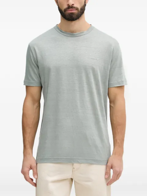 Gant embroidered-logo T-shirt Green 2003318