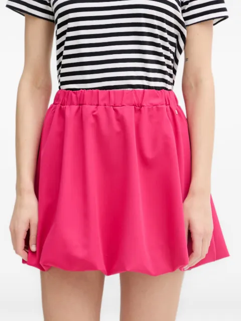 Gaudi bubble-hem elasticated-waist mini skirt Pink 611BD75012