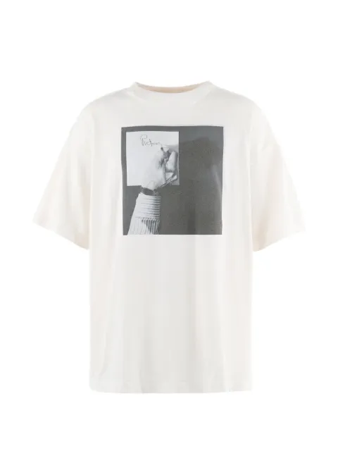 SAINT MXXXXXX Robert Mapplethorpe photographic-print T-shirt Neutrals SM25SHR8C18WH