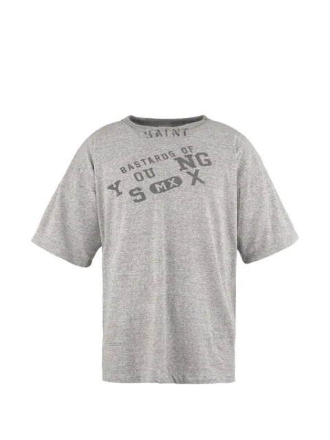 SAINT MXXXXXX x BerBerJin graphic-print T-shirt Grey SM25SHR8C37