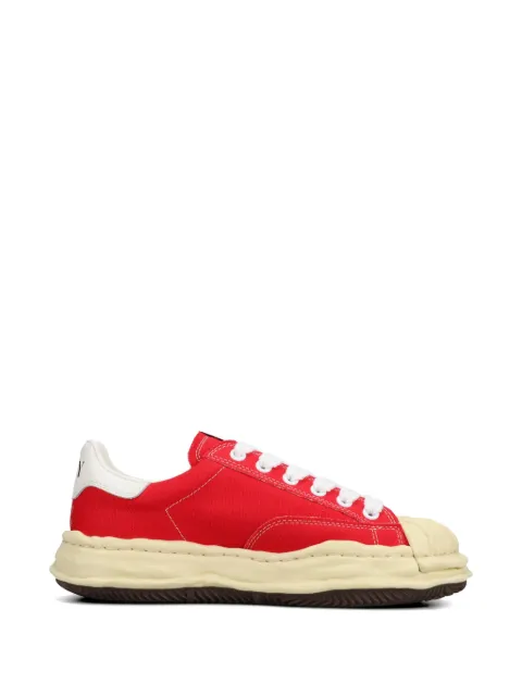 Maison MIHARA YASUHIRO Blakey canvas sneakers Red A09FW732