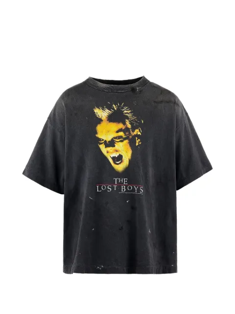 SAINT MXXXXXX The Lost Boys graphic-print T-shirt Black SM25SHR8C51BK